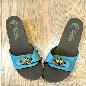 Flogg platform sandals. Size 6